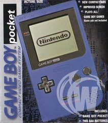 Gameboy Pocket Console - Blue